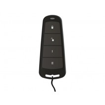 Радиоканальный 4-кнопочный брелок управления с индикацией состояния системы